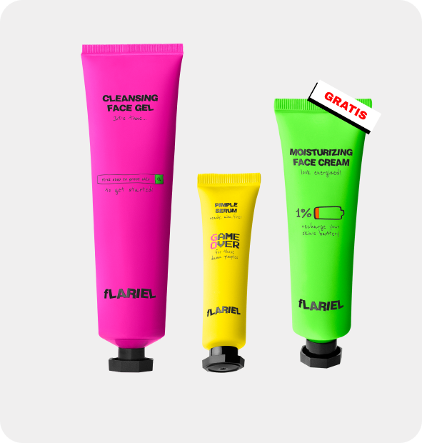 Clear Skin Trio: Gel + Serum + Free Cream