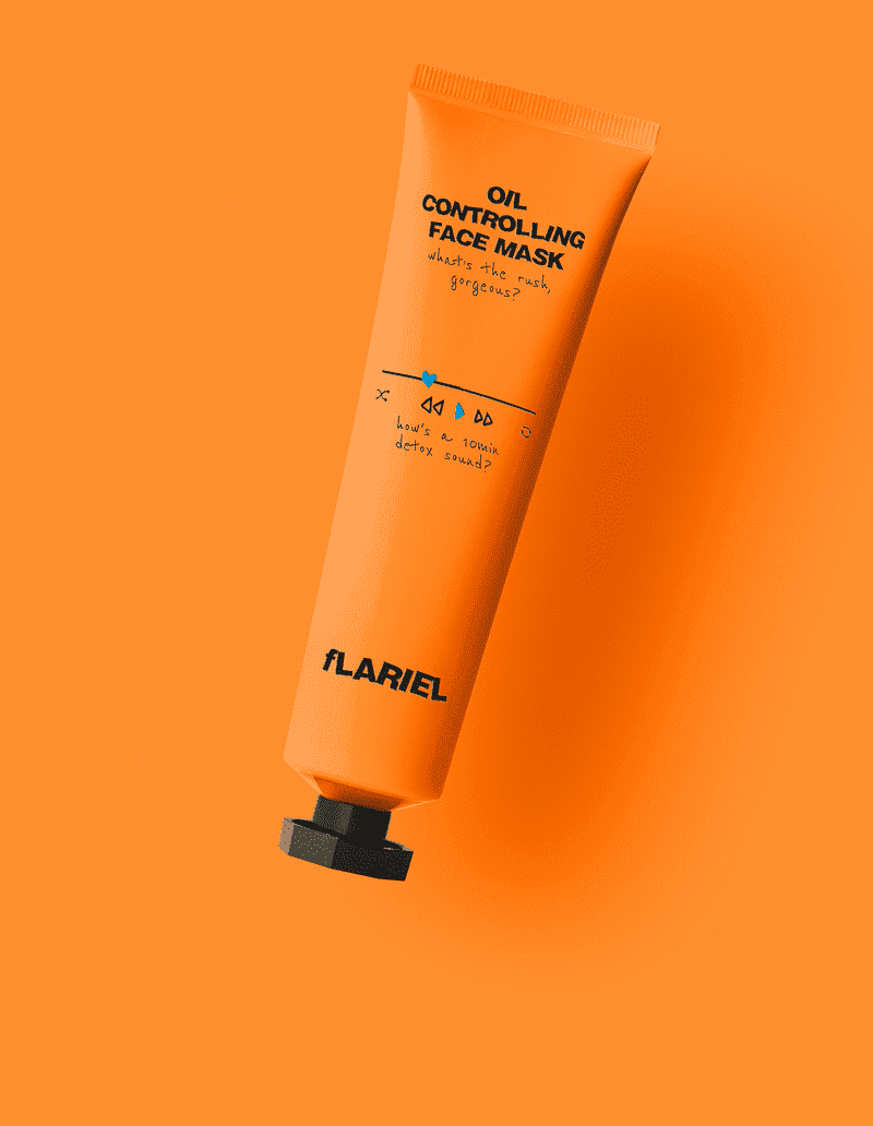 Oil controlling face mask